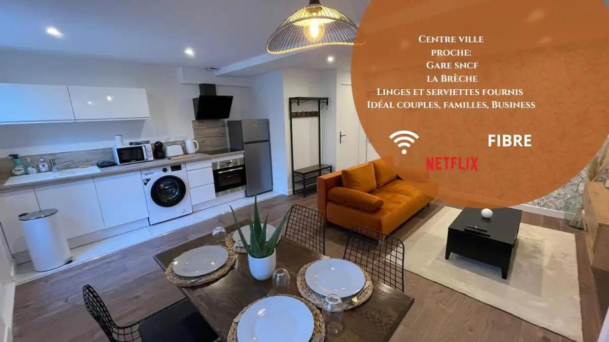 Le Jardin Niortais - Hyper Centre- Proche Gare - Paisible - Grand Jardin Prive, Wifi Hd -Netflix Exterior foto